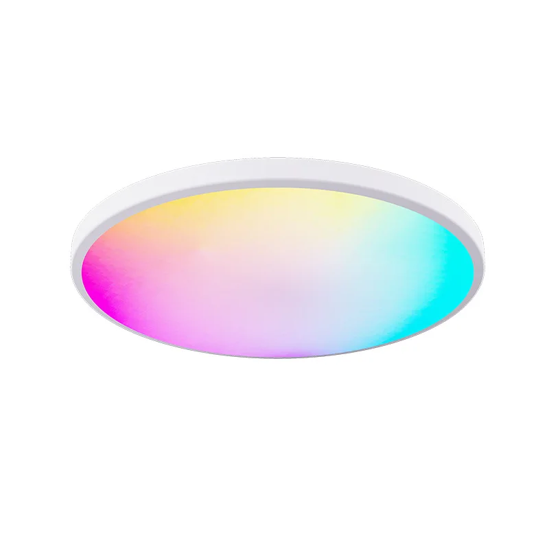 RGBCCT Smart LED Round Ceiling Light Tuya WIFI Compatible Alexa Google Home Dimm - £186.51 GBP