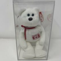 Ty Beanie Babies Maple The Bear Canadian Flag Canada Mini 1993 RARE ERRO... - $23.74