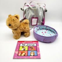 American Girl- Pet Bundle (Includes Dog, Bed, Carrying Case &amp; Pet Journal)  - £19.42 GBP