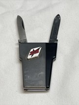 Vintage Vernco Hi-CV Stainless Steel Money Clip Pocket Knife KG JD - £11.67 GBP
