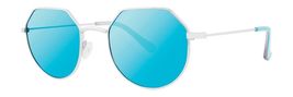 Kensie Make-Believe Sunglasses Sun Glasses Silver (Polarized) Authentic ... - $106.92