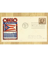 US Postal History Cover FDC 1953 OHIO Statehood Chillicothe OH Sesquicen... - $12.68