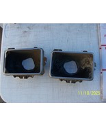 1985 1986 1987 CONTINENTAL TOWNCAR HEADLIGHT 2 BUCKETS TRIM RING BEZEL O... - $100.14