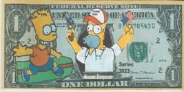 2023 The Simpsons Homer Simpson Pro Guns Pro Trump Republican party Novelty Bill - £2.31 GBP