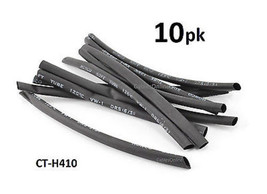 10-Pack Of 6Inch Long 1/4&quot; Heat Shrink Cable Tube/Tubing, Ct-H410 - $14.24