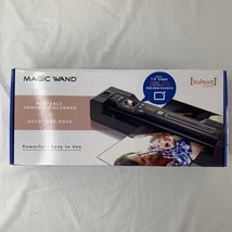 Rose Gold Magic Wand Portable Handheld Scanner &amp; Dock Feed VuPoint NEW NOB - £88.23 GBP