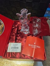Waterford Crystal Angel Ornament  2013 with Box #160058 Christmas - $370.68 MXN