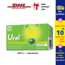 2 X Abbott Ural Effervescent Granules 4G x 28 Sachet, Urine Alkalinizer DHL SHIP - £47.56 GBP