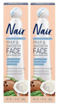 Nair Sensitive Formula Prep &amp; Smooth Face Hair Remover, 1.76 Oz 2 Pack - £15.30 GBP