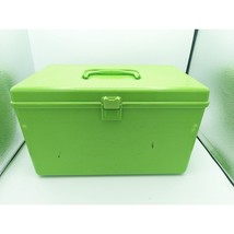Vintage Wilson Mfg Wil-hold Plastic 1970&#39;s Sewing Box With 2 Trays - $24.97