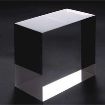 2.50&quot; Clear Acrylic/Lucite/Plexiglass Blocks, Bases and Risers 40% OFF - £39.28 GBP
