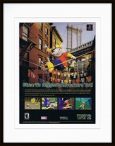 Stuart Little 2 Playstation 2002 Framed 11x14 ORIGINAL Vintage Advertisement - £27.17 GBP