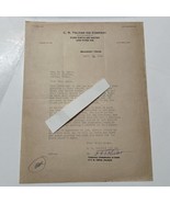 C. R. Tolivar Ice Company Beaumont TX texas 1935 Letter Signed - $49.62 CAD