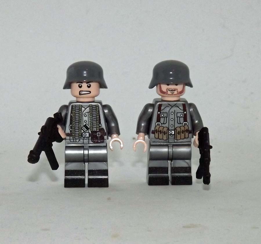 German Wehrmacht Gunner Ww2 Army Set Custom Minifigures - $15.13