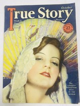 Vintage True Story Magazine Oct 1927 Cd Boring Rexall Drug Store Buhl Idaho - £19.77 GBP