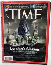 Time Magazine 20 Oct 2008 London is Sinking Barack Obama Lance Armstrong - $19.99