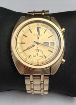 Seiko 6139-6015 &#39;Gold Bruce Lee&#39; Chronograph Automatic 1975 Org. Bracelet - $685.00