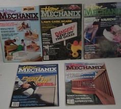 Home Mechanix Magazines Issues 1985 1986 &amp; 1987 See Pics. Lot Of 5 - $14.24