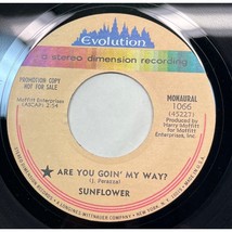 Sunflower Are You Goin My Way / Melanie 45 Rock Vinyl Record Promo Evolution NM - $10.47