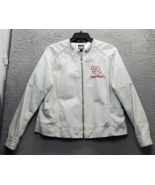 NASCAR Chase Authentics Leather Jacket Women Size 2XL Tan Dale Earnhardt... - $49.39