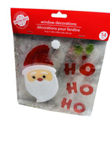 Christmas GEL Sticker Window Clings ~ Santa Ho Ho Ho - $9.78