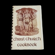 Christ Church Episcopalian Recipe Spiral Cookbook Middletown New Jersey Vintage - £14.17 GBP