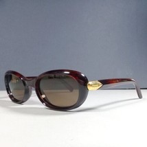 Rochas Paris 9086 08 C3 Plumb Brown/Gold Vintage Women&#39;s Sunglasses - £67.93 GBP