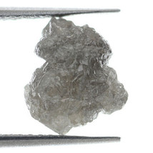 RAW 2.81 Carat Silver Grey Color Raw Rough Loose Natural Fabulous Diamond - £60.86 GBP