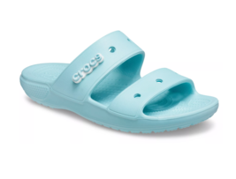 Crocs Classic Sandals Two-Strap Comfort Slides Adult Men&#39;s Slip-On Lightweight - £31.46 GBP