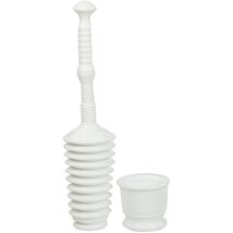 Master Plunger MP500-B4 Heavy Duty Bathroom Toilet Plunger Kit with Short - $24.45