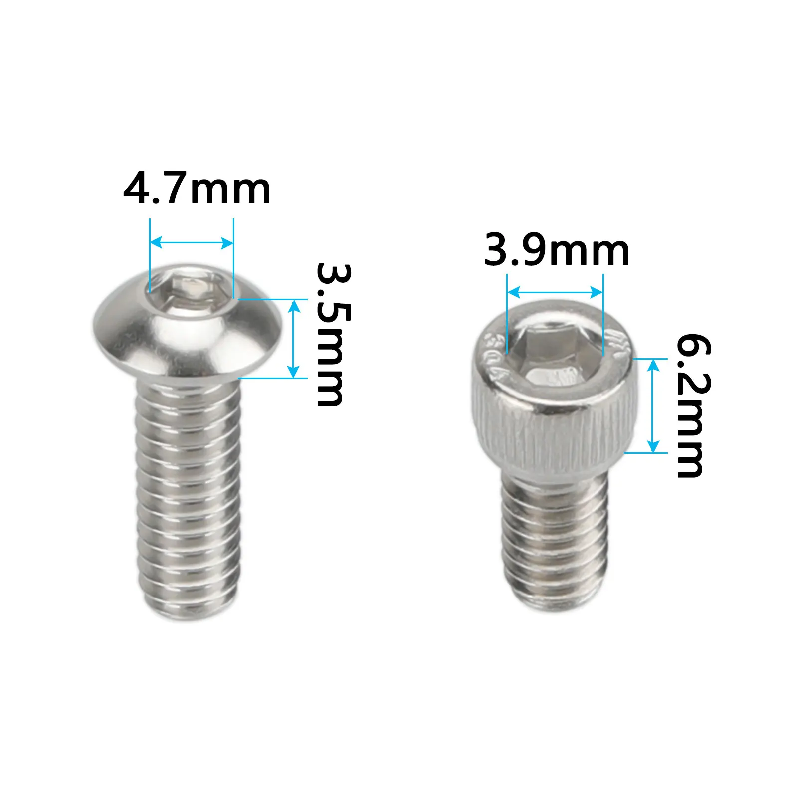 Sporting HDRIG 1/4&quot;-20 Stainless Steel Hex Screw Pack Multiple Types (20 pcs) - £23.81 GBP