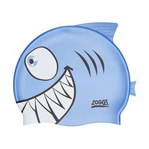 Zoggs Boy's Silicone Character Shark Swimming Cap - Blue  - $22.00
