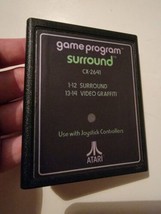 41 Surround (Atari 2600, 1977 Gatefold) Video Game Program Cartridge Cx2641 - £16.40 GBP