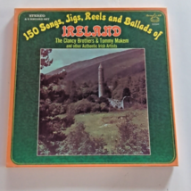 150 Songs, Jigs, Reels And Ballads Of Ireland Box Set 920344 Vinyl 12&#39;&#39; ... - £15.97 GBP