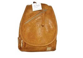 Pink Cove Backpack Purse Handbag Soft Vegan Leather New w/Tags Zip - £39.81 GBP