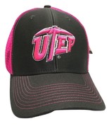 Ncaa Texas El Paso Miners Women Industrial Canvas Mesh Cap Adjustable Ba... - $11.35