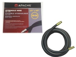 Apache 98398321 2-Wire Universal Hydraulic Hose, 1/2&quot; ID x 60&quot;, 3500 PSI - $24.75