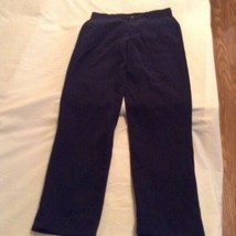 Size  5 George pants uniform pleated front black Boys News - £7.57 GBP