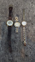 Lot of 3 RELIC Wrist Watches, Metal/Leather Band Styles - $29.99