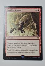 Sudden Demise Archenemy: Nicol Bolas Regular Direct Damage Spell Sorcery - $1.34