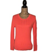 Women&#39;s Tommy Hilfiger Size Large Pink Crew Neck Sweater - £15.67 GBP
