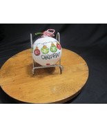 Christmas ball ornament signed - $384.62 MXN