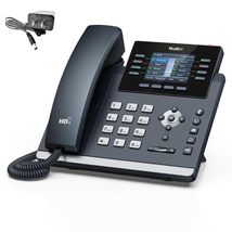 Yealink SIP-T44W-PSU  1301213 - WI-Fi IP Phone - Power Adapter Included -12 VoI - £99.20 GBP