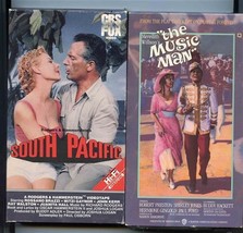 South Pacific and The Music Man VHS Tapes  - £7.75 GBP