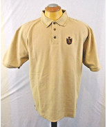 Walt Disney World Yellow Polo Pullover Large Cotton  Shirt - $152.81 MXN