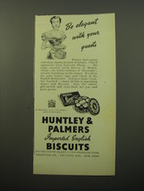 1950 Huntley &amp; Palmers Biscuits Ad - Be elegant with your guests - £14.85 GBP
