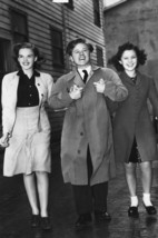 Judy Garland and Mickey Rooney Classic Candid Smiling arm in arm 1940's 24x18 Po - $23.99