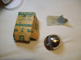 Vintage Sargent Door Stop #66 Dome Type packed by Kate Bakstansky New Ha... - $16.82