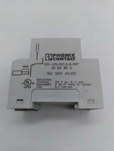  PHOENIX SD-US/SC/LA/GY CONTROL CABINET SOCKET DIN RAIL MOUNT  - $17.00