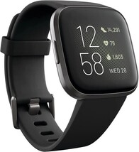 Fitbit Versa 4 Fitness Smartwatch FB523BKBK-US Graphite Aluminum / Black Large image 14